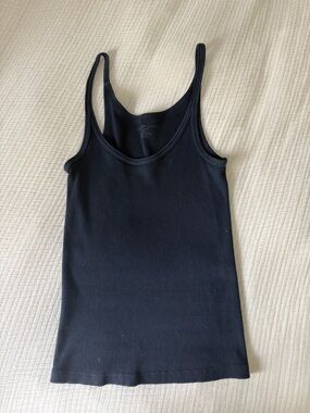 Banana Republic Black Ribbed Tank - Women's